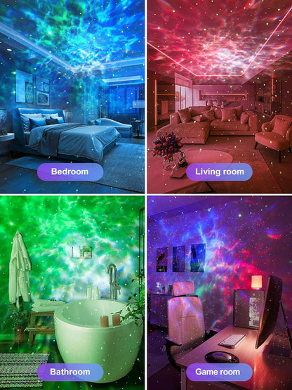 360 Lights Galaxy Projector Star Projector Teen Girl Gifts Trendy Stuff Birthday Gifts Teen Boys Gift Ideas Women Gifts Lava Lamp 15 White Noise+ Bluetooth Room Decor Led Lights for Bedroom