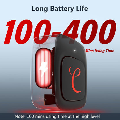 Cordless Red Light Therapy for Neck Shoulder, 19W, 660nm & 850nm