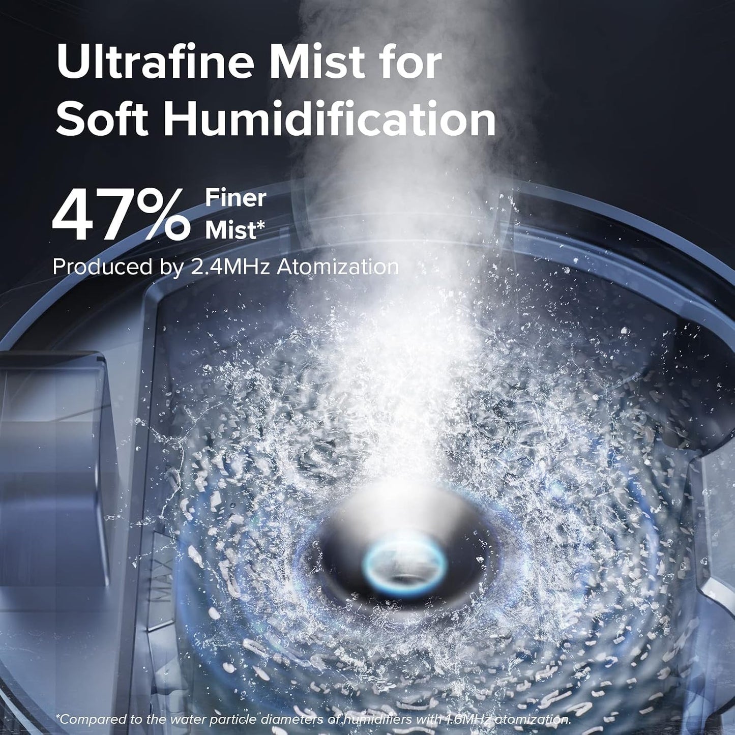 Humidifiers for Bedroom 4.2L Top Fill for Large Room, NeoClassic 450