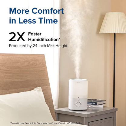 Humidifiers for Bedroom 4.2L Top Fill for Large Room, NeoClassic 450