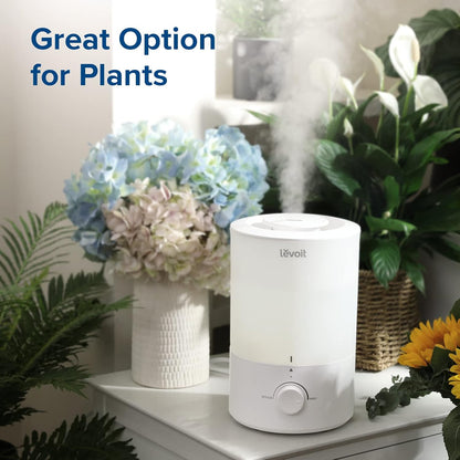 Humidifiers for Bedroom 4.2L Top Fill for Large Room, NeoClassic 450