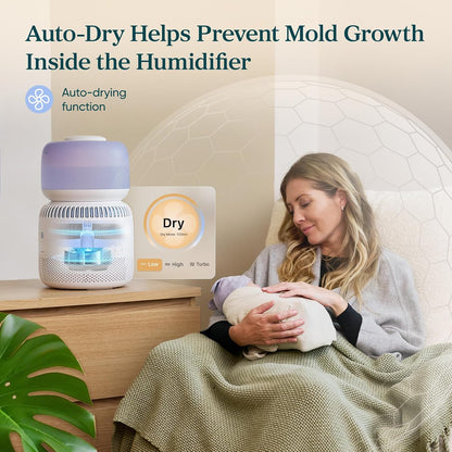 Humidifiers for Bedroom 4.2L Top Fill for Large Room, NeoClassic 450