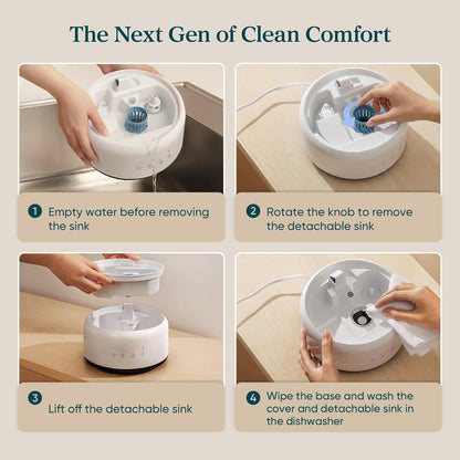 Humidifiers for Bedroom 4.2L Top Fill for Large Room, NeoClassic 450