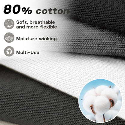 5 Pairs Pilates Socks for Women Non Slip Socks with Grips for Yoga Hospital Barre Barefoot