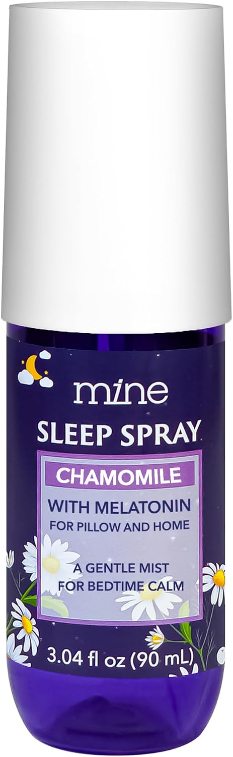 Lavender Sleep Spray with Melatonin - Natural Pillow Mist for Deep Sleep - Calming Lavender Linen Bed Spray for Adults, Gifts for Teen Girls and Women