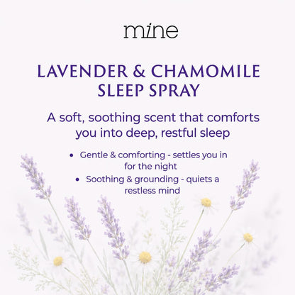 Lavender Sleep Spray with Melatonin - Natural Pillow Mist for Deep Sleep - Calming Lavender Linen Bed Spray for Adults, Gifts for Teen Girls and Women