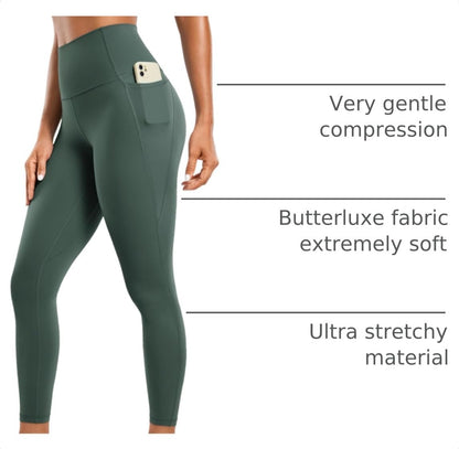 Butterluxe Leggings Pockets 25'' | Extremely Soft, Gentle Compression, Workout, High Waisted, for Women