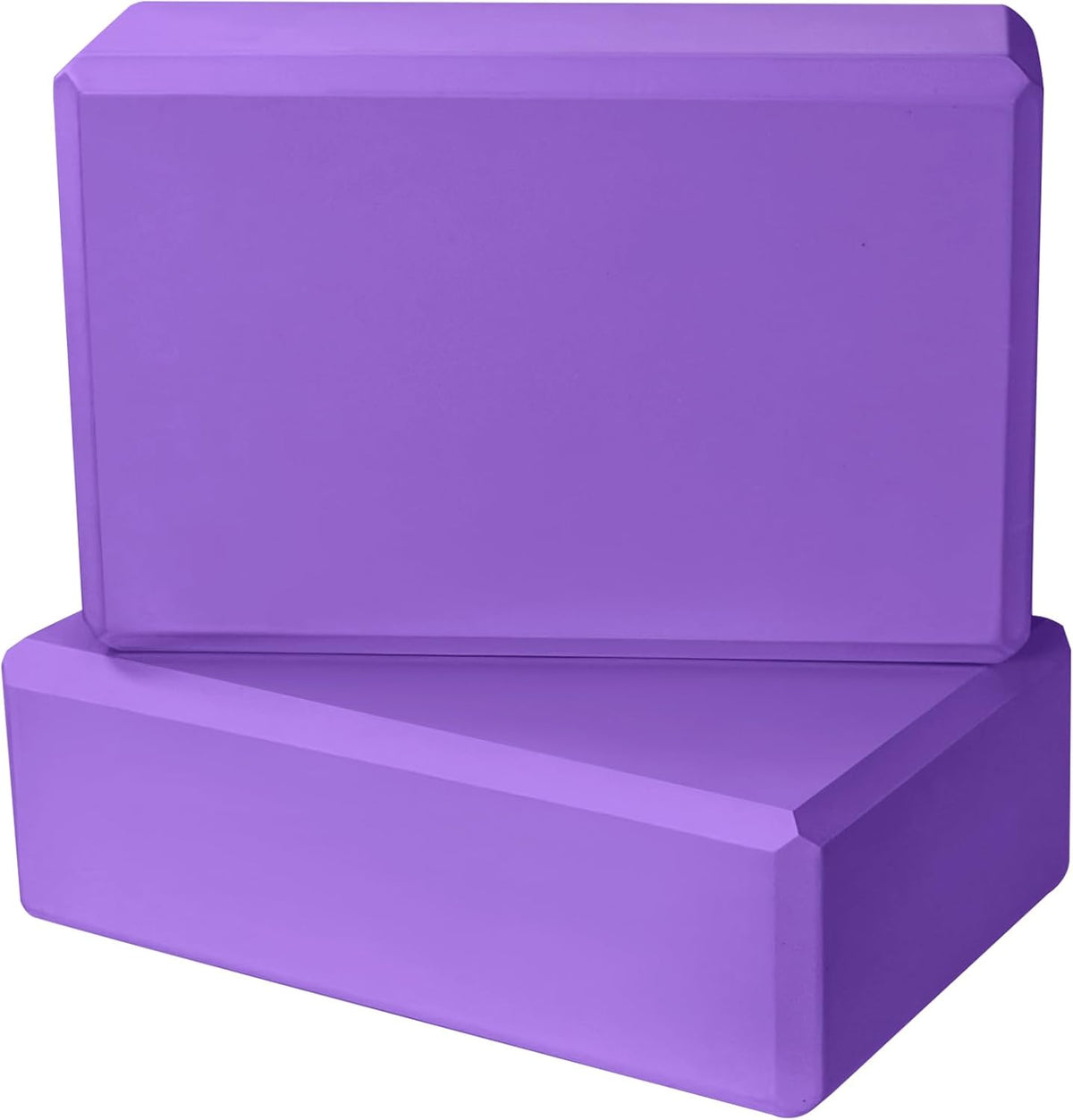9"x6"x3" Yoga Block, 2 Pcs Soft Non-Slip Foam Blocks Supportive | EVA Foam for Stretching in Yoga, Pilates, Meditation and Dance