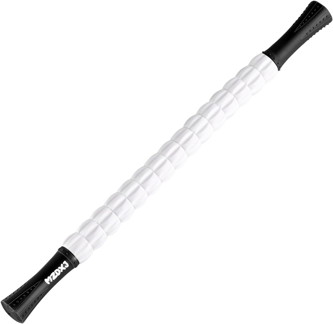 Muscle Roller Massage Roller Stick- Deep Tissue Fascia Blaster for Myofascial Pain Relief, Lymphatic Drainage & Body Sculpting, Handheld Physical Therapy & Recovery Tool (Purple Black-18 inch)