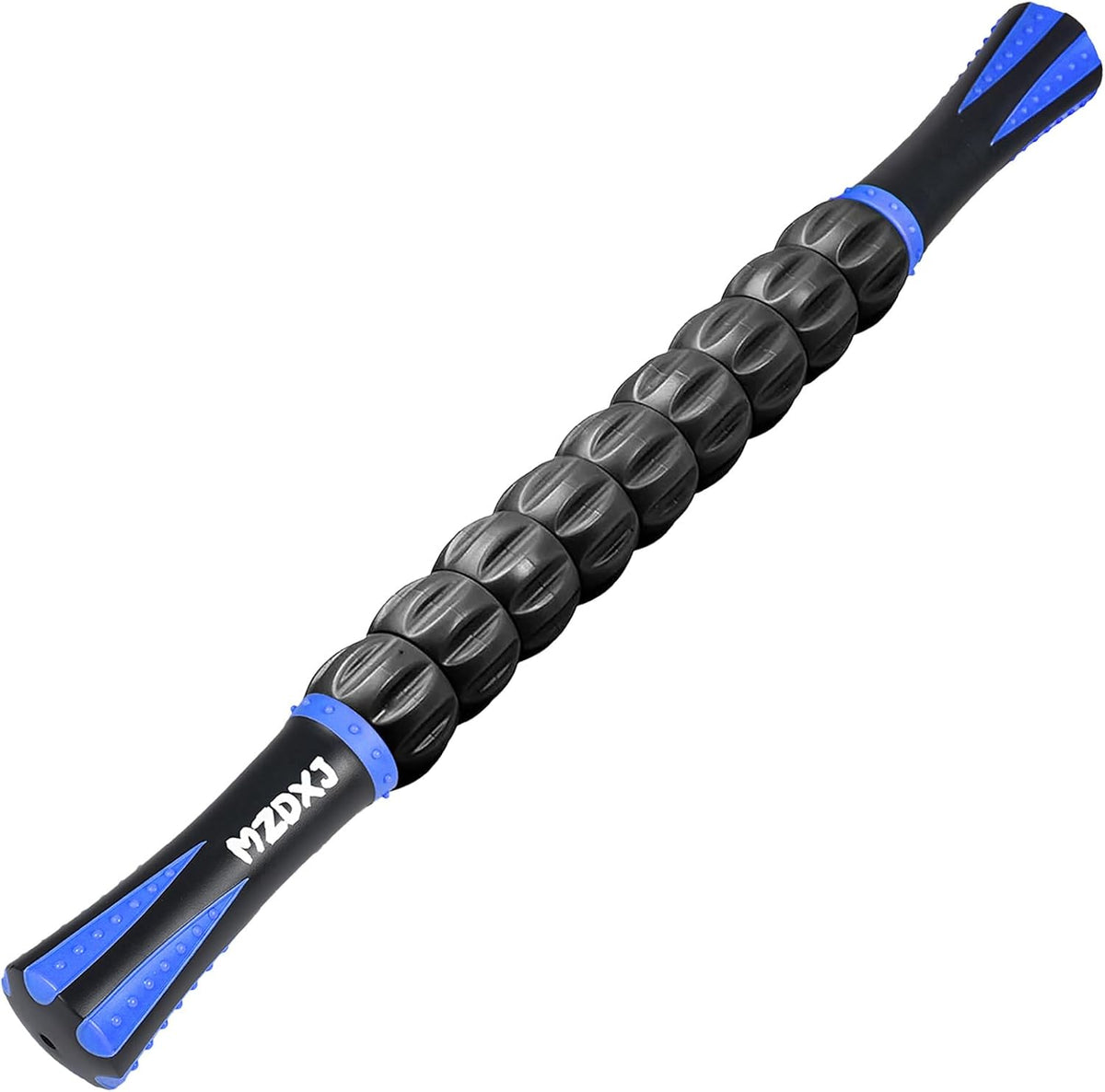 Muscle Roller Massage Roller Stick- Deep Tissue Fascia Blaster for Myofascial Pain Relief, Lymphatic Drainage & Body Sculpting, Handheld Physical Therapy & Recovery Tool (Purple Black-18 inch)