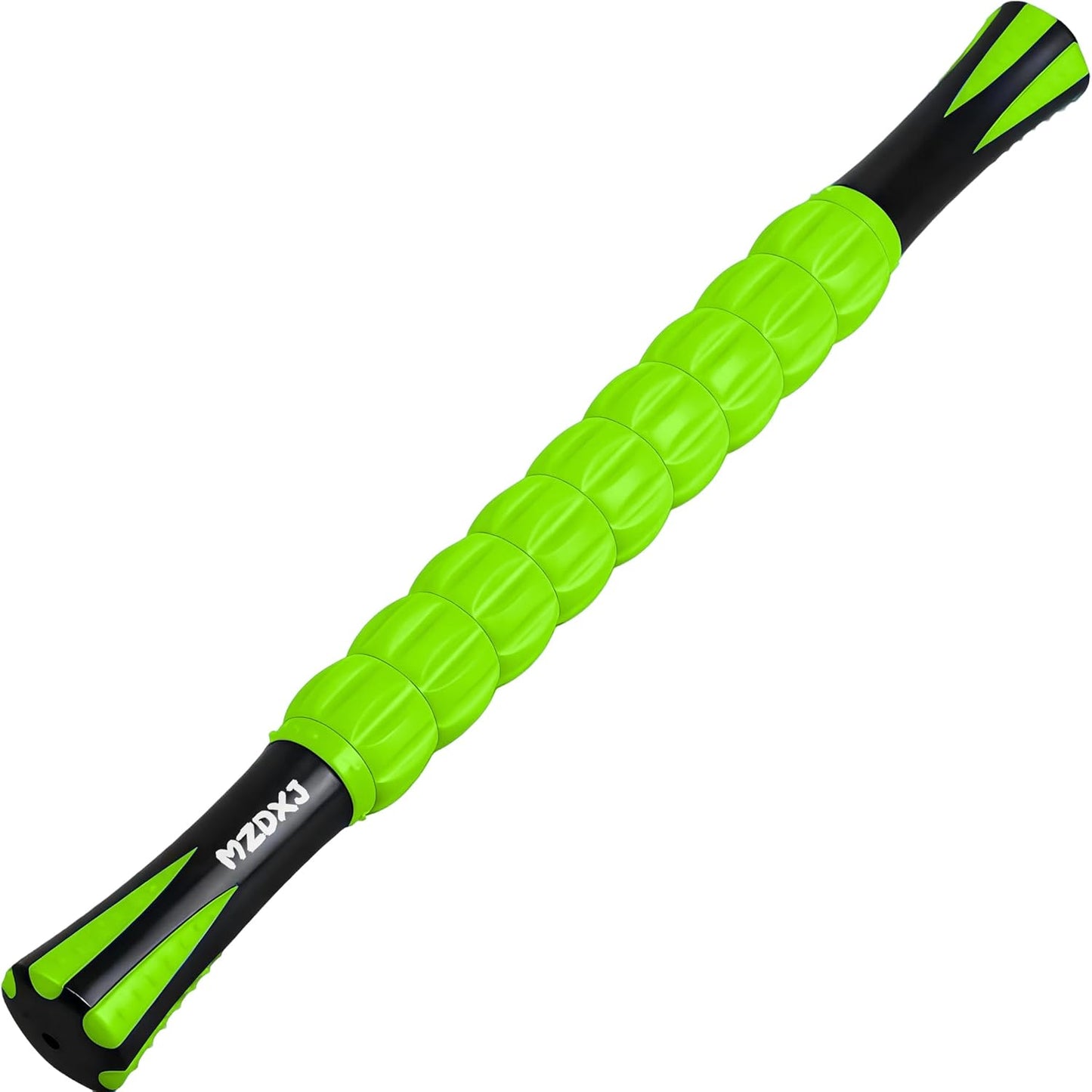 Muscle Roller Massage Roller Stick- Deep Tissue Fascia Blaster for Myofascial Pain Relief, Lymphatic Drainage & Body Sculpting, Handheld Physical Therapy & Recovery Tool (Purple Black-18 inch)