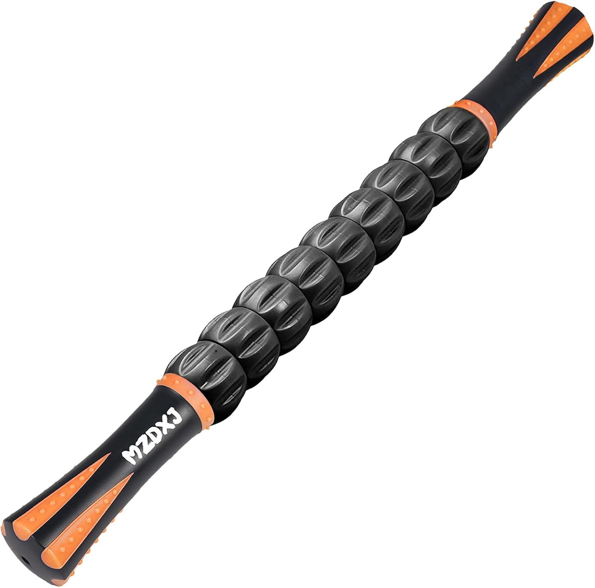 Muscle Roller Massage Roller Stick- Deep Tissue Fascia Blaster for Myofascial Pain Relief, Lymphatic Drainage & Body Sculpting, Handheld Physical Therapy & Recovery Tool (Purple Black-18 inch)