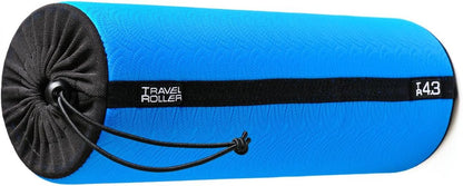 4.3 Original Foam Roller - Blue, Includes Exersice Poster and Free Online Instructions