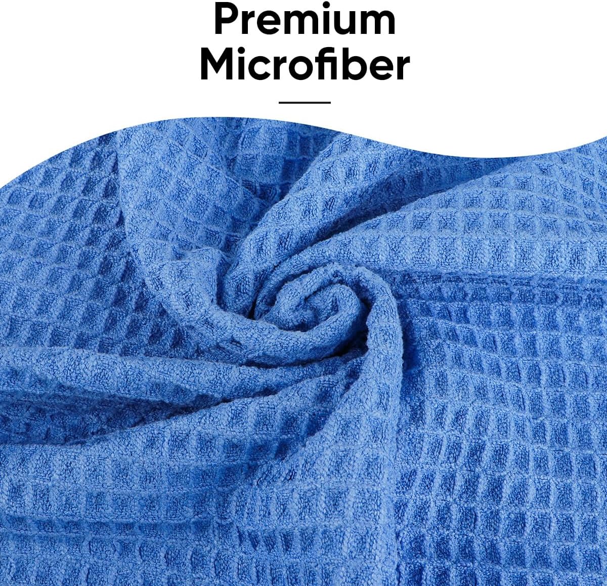 Hot Yoga Towels 2 Pack, (26.5" x 72") Non-Slip & Ultra-Absorbent Microfiber Yoga Mat Towels for Hot Yoga, Pilates, Exercise, Fitness, Bikram and Workout, Blue/Pink