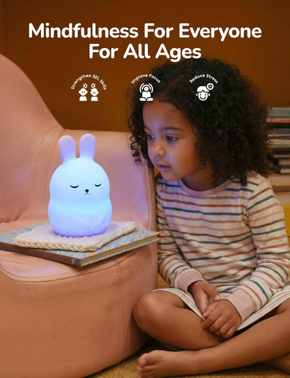 Breathing Pal 'Kyle'- Mindfulness Breathing Light, Guided Visual Meditation Breathing Light, Anxiety Relief Items for Calm Down Corner/Meditation/Sleep for Adult&Kid