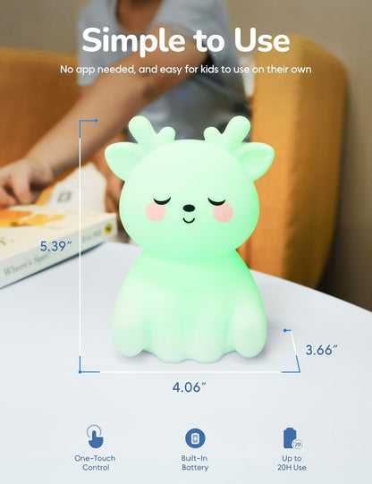 Breathing Pal 'Kyle'- Mindfulness Breathing Light, Guided Visual Meditation Breathing Light, Anxiety Relief Items for Calm Down Corner/Meditation/Sleep for Adult&Kid