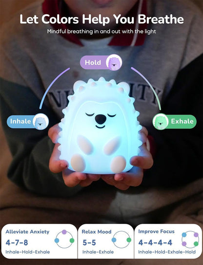 Breathing Pal 'Kyle'- Mindfulness Breathing Light, Guided Visual Meditation Breathing Light, Anxiety Relief Items for Calm Down Corner/Meditation/Sleep for Adult&Kid