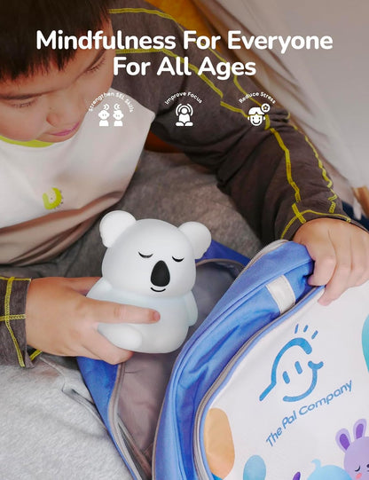 Breathing Pal 'Kyle'- Mindfulness Breathing Light, Guided Visual Meditation Breathing Light, Anxiety Relief Items for Calm Down Corner/Meditation/Sleep for Adult&Kid