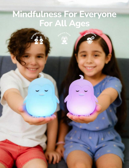 Breathing Pal 'Kyle'- Mindfulness Breathing Light, Guided Visual Meditation Breathing Light, Anxiety Relief Items for Calm Down Corner/Meditation/Sleep for Adult&Kid