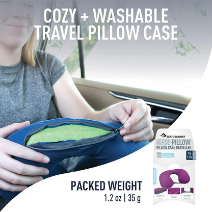 Aeros Pillow Case, Traveller, Navy Blue