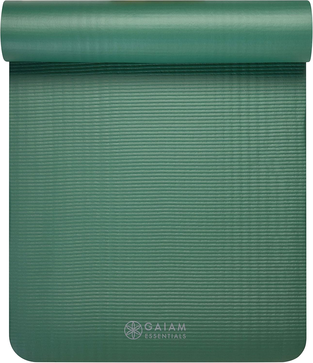 Thick Yoga Mat, Exercise & Fitness Mat with Easy-Cinch Carrying Strap | Non-Slip NBR Foam | Joint Cushioning | Yoga, Pilates, Fitness & Floor Workouts | 72"L x 24"W