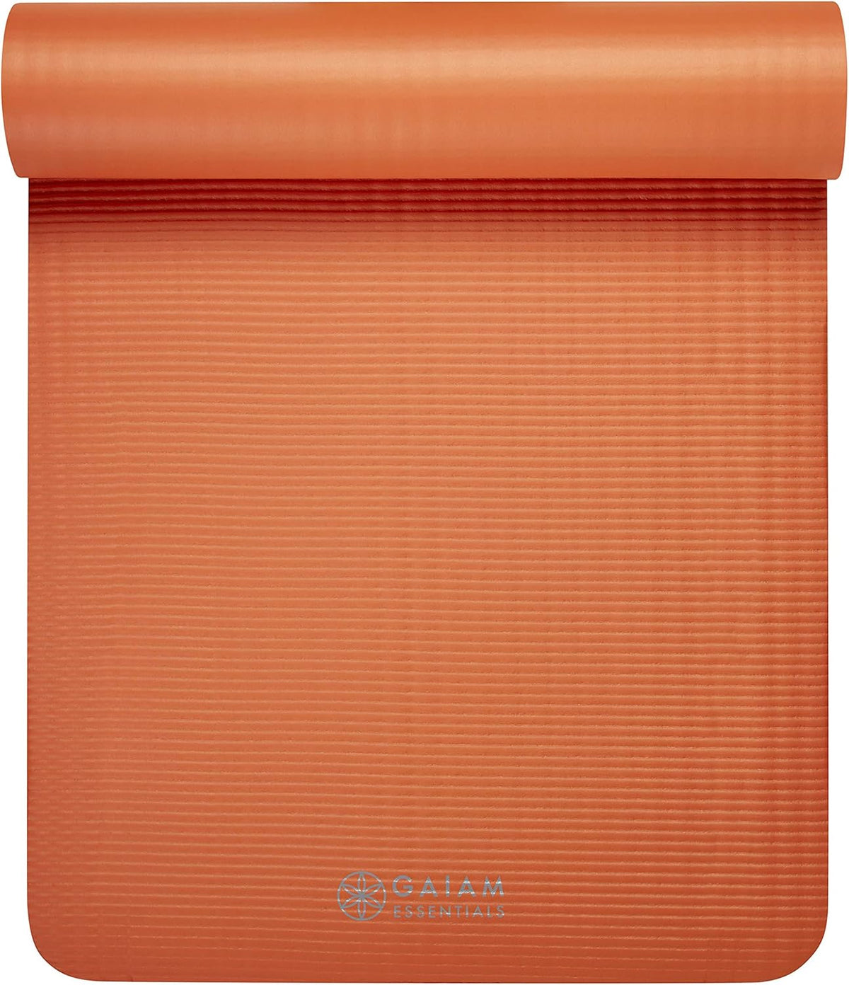 Thick Yoga Mat, Exercise & Fitness Mat with Easy-Cinch Carrying Strap | Non-Slip NBR Foam | Joint Cushioning | Yoga, Pilates, Fitness & Floor Workouts | 72"L x 24"W