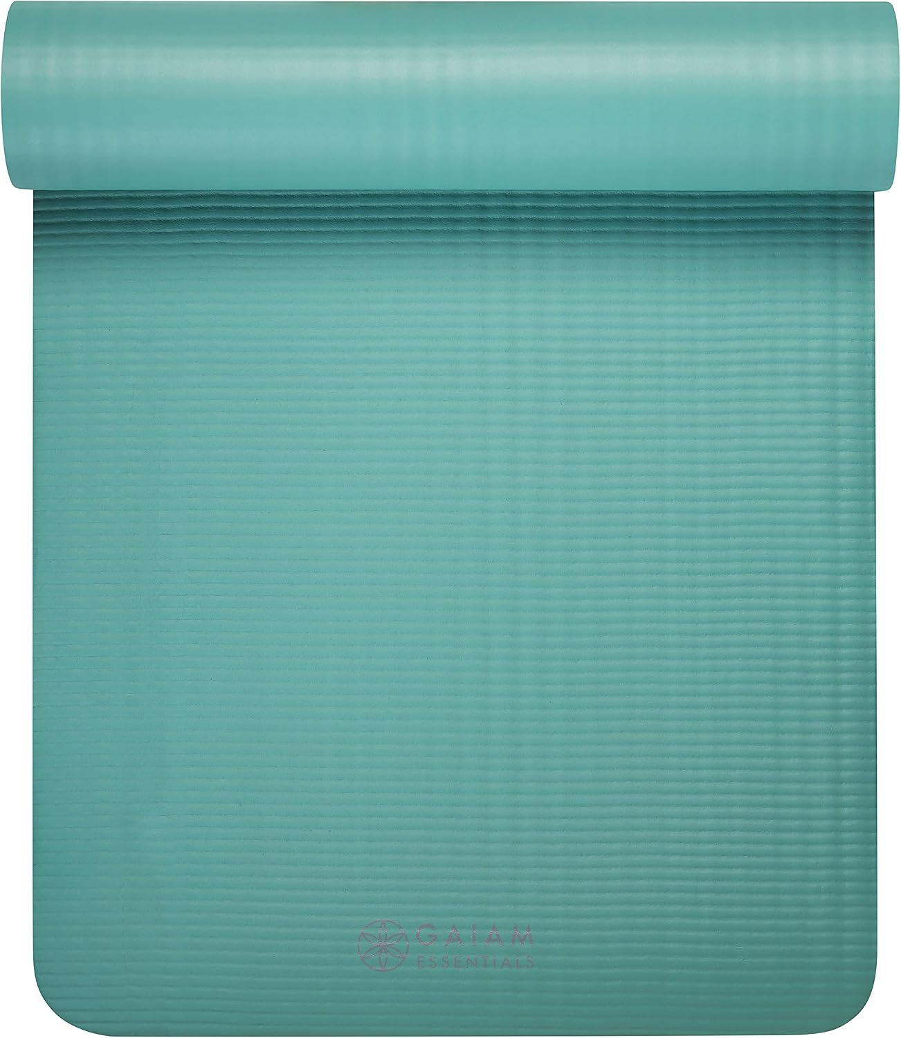 Thick Yoga Mat, Exercise & Fitness Mat with Easy-Cinch Carrying Strap | Non-Slip NBR Foam | Joint Cushioning | Yoga, Pilates, Fitness & Floor Workouts | 72"L x 24"W