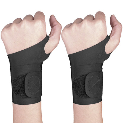 2 Pcs Ultra-Thin Wrist Brace Support for Carpal Tunnel, Pain Relief, Arthritis, Tendonitis, Elastic Wrist Wraps Right and Left Hands - Compression and Support for Fitness Enthusiasts (Skin Tone)