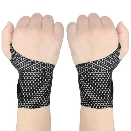 2 Pcs Ultra-Thin Wrist Brace Support for Carpal Tunnel, Pain Relief, Arthritis, Tendonitis, Elastic Wrist Wraps Right and Left Hands - Compression and Support for Fitness Enthusiasts (Skin Tone)