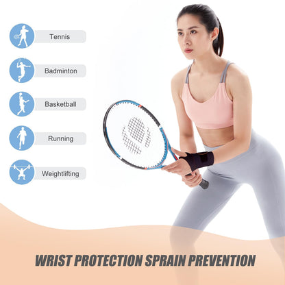 2 Pcs Ultra-Thin Wrist Brace Support for Carpal Tunnel, Pain Relief, Arthritis, Tendonitis, Elastic Wrist Wraps Right and Left Hands - Compression and Support for Fitness Enthusiasts (Skin Tone)
