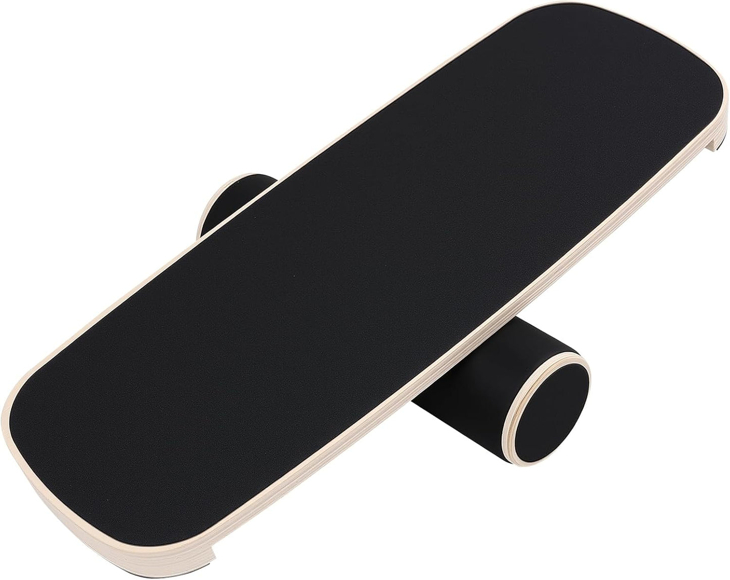 Wooden Balance Board for Adults, 350lbs Capacity Surf Balance Trainer with Anti-Slip Surface, Skateboard Snowboard Training Equipment for Core Strength & Balance Control