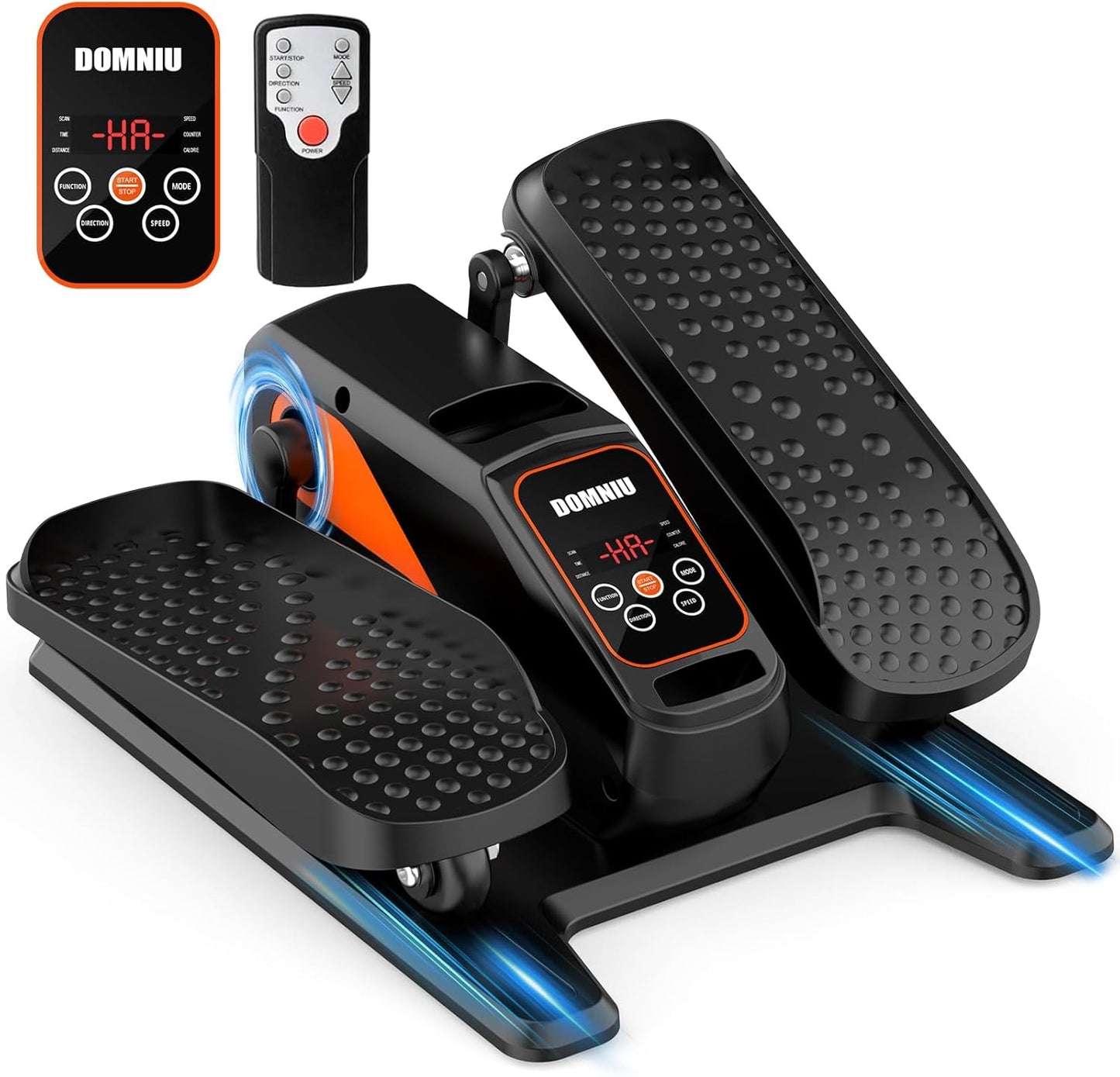 Under Desk Elliptical Machine, Electric Elliptical as Seen on TV for Seniors Adults with 15 Adjustable Speed, Quiet & Portable Electric Seated Pedal Exerciser for Home Office