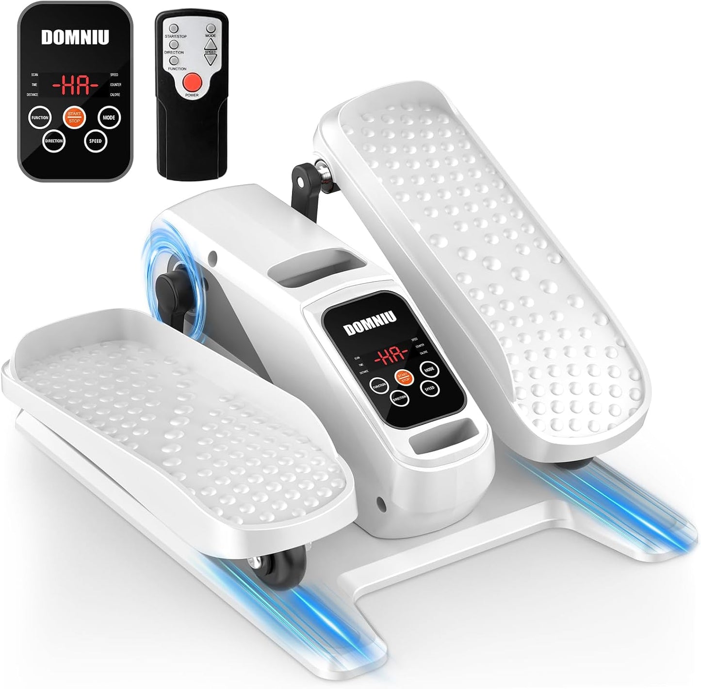 Under Desk Elliptical Machine, Electric Elliptical as Seen on TV for Seniors Adults with 15 Adjustable Speed, Quiet & Portable Electric Seated Pedal Exerciser for Home Office