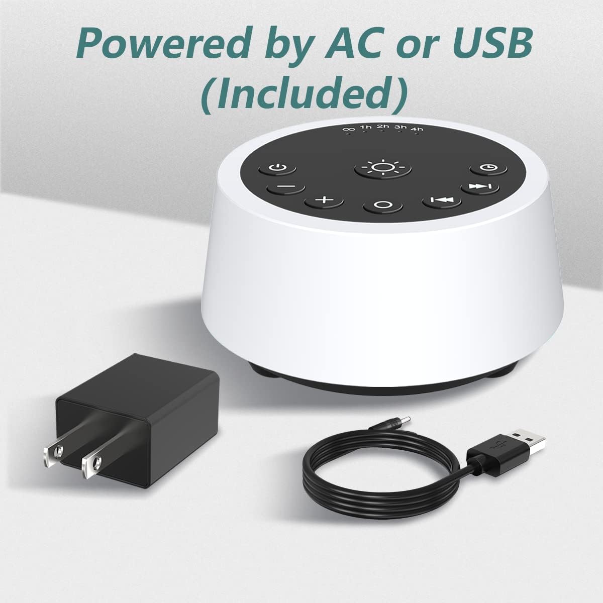 Sound Machines with 10 Colors Night Light 25 Soothing Sounds and Sleep White Noise Machine 32 Volume Levels 5 Timers Adjustable Brightness Memory Function for Adults Kids Baby
