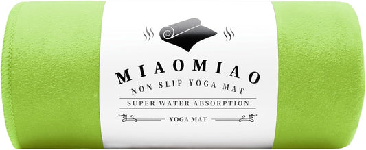 Non-Slip Hot Yoga Towel Set,Super Absorbent Microfiber in, 24.5" x 72" - Anti-Slip, Injury Free Design for Pilates, Yoga Mats, Exercise, and Fitness Gear