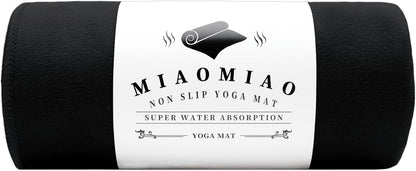 Non-Slip Hot Yoga Towel Set,Super Absorbent Microfiber in, 24.5" x 72" - Anti-Slip, Injury Free Design for Pilates, Yoga Mats, Exercise, and Fitness Gear