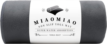 Non-Slip Hot Yoga Towel Set,Super Absorbent Microfiber in, 24.5" x 72" - Anti-Slip, Injury Free Design for Pilates, Yoga Mats, Exercise, and Fitness Gear