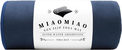 Non-Slip Hot Yoga Towel Set,Super Absorbent Microfiber in, 24.5" x 72" - Anti-Slip, Injury Free Design for Pilates, Yoga Mats, Exercise, and Fitness Gear