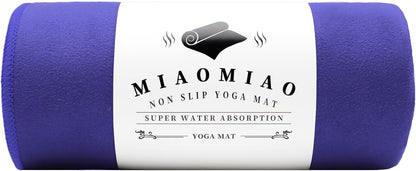 Non-Slip Hot Yoga Towel Set,Super Absorbent Microfiber in, 24.5" x 72" - Anti-Slip, Injury Free Design for Pilates, Yoga Mats, Exercise, and Fitness Gear
