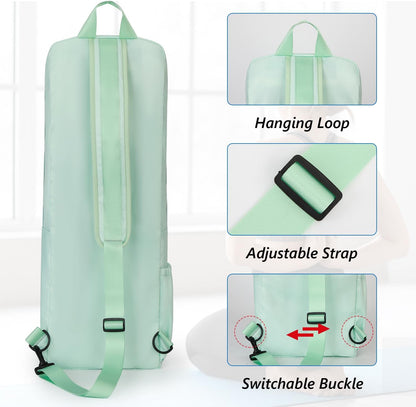 Yoga Mat Bag Carrier Waterproof Yoga Backpack with Multi Pockets, Lightweight Adjustable Yoga Bag for Mat, Yoga Blocks, Yoga Accessories
