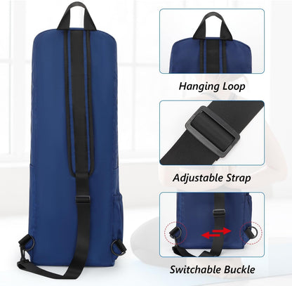 Yoga Mat Bag Carrier Waterproof Yoga Backpack with Multi Pockets, Lightweight Adjustable Yoga Bag for Mat, Yoga Blocks, Yoga Accessories