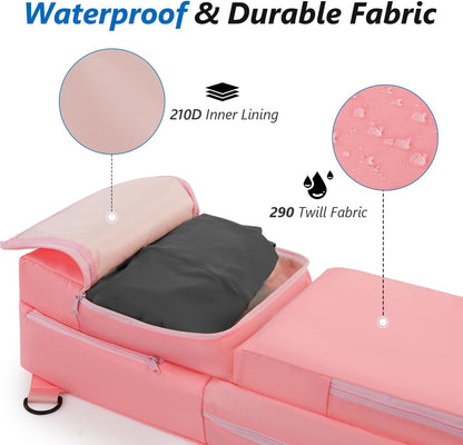 Yoga Mat Bag Carrier Waterproof Yoga Backpack with Multi Pockets, Lightweight Adjustable Yoga Bag for Mat, Yoga Blocks, Yoga Accessories