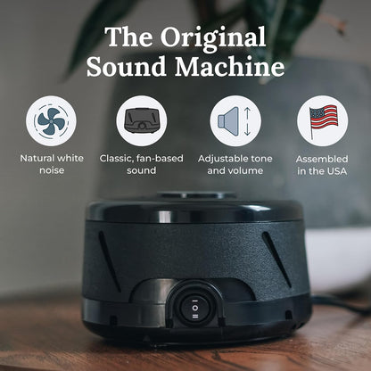 Dohm Classic (White) The Original White Noise Sound Machine, Soothing Natural Sounds from a Real Fan, Sleep Therapy for Adults & Baby, Noise Cancelling for Office Privacy & Meditation