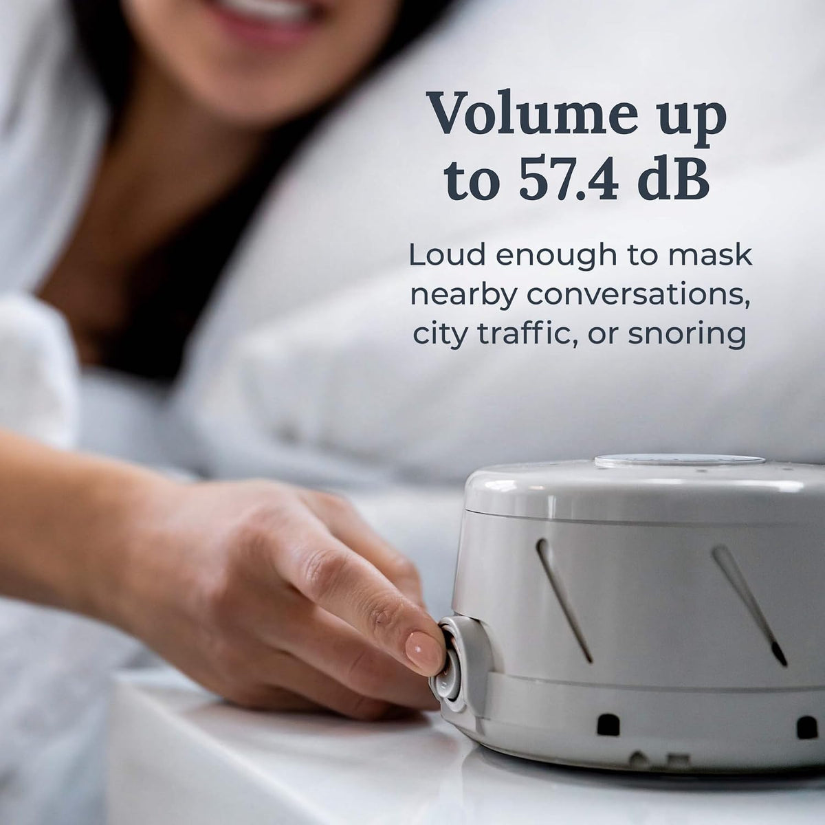 Dohm Classic (White) The Original White Noise Sound Machine, Soothing Natural Sounds from a Real Fan, Sleep Therapy for Adults & Baby, Noise Cancelling for Office Privacy & Meditation