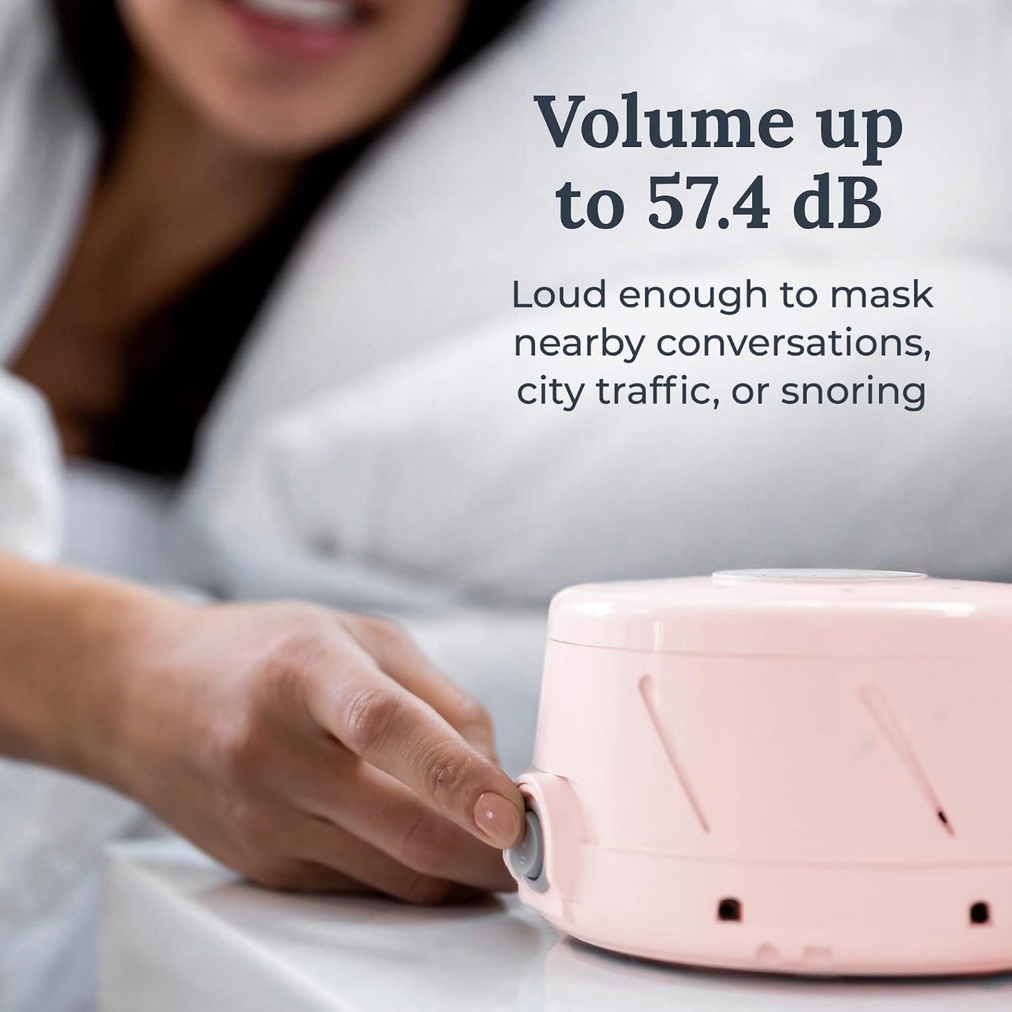 Dohm Classic (White) The Original White Noise Sound Machine, Soothing Natural Sounds from a Real Fan, Sleep Therapy for Adults & Baby, Noise Cancelling for Office Privacy & Meditation