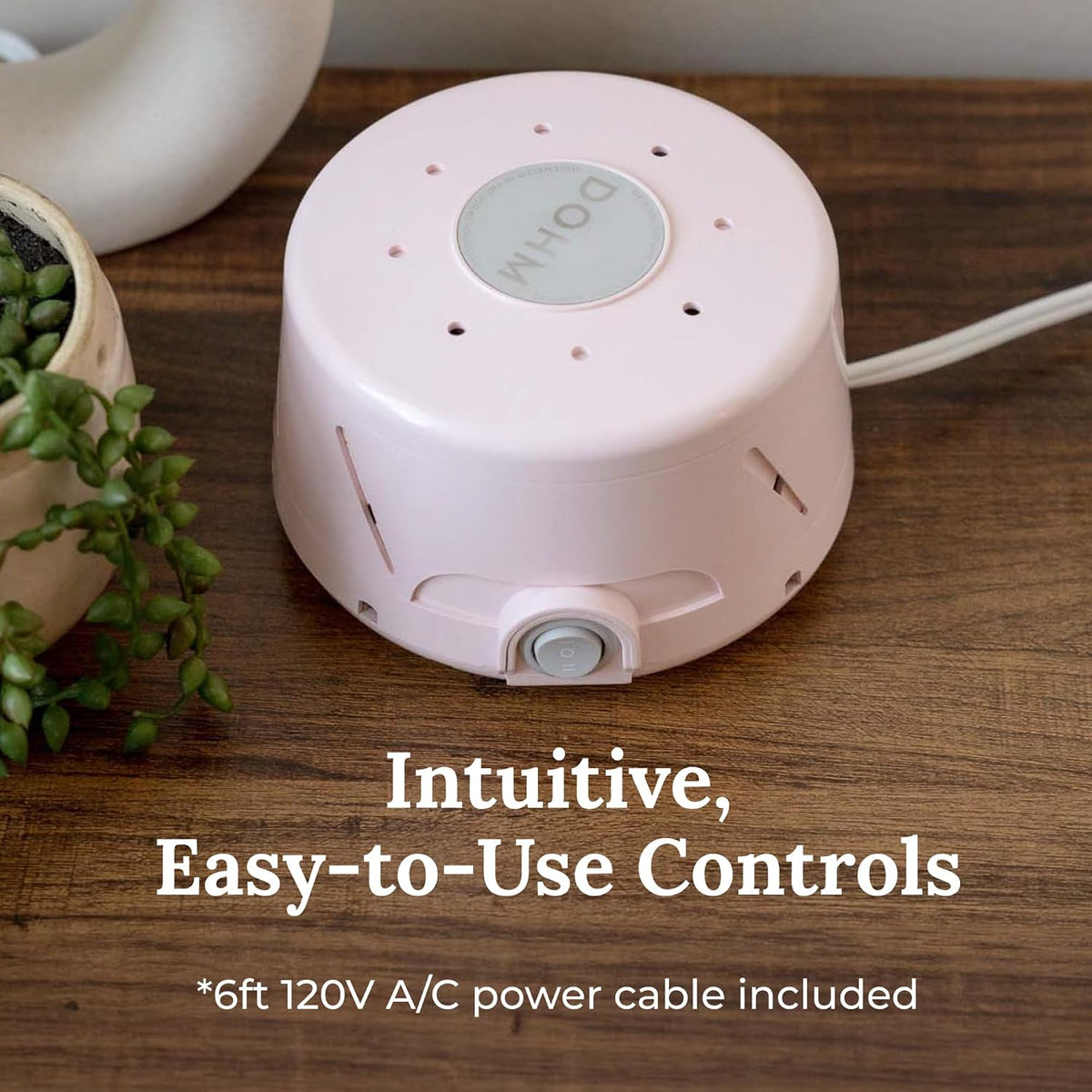 Dohm Classic (White) The Original White Noise Sound Machine, Soothing Natural Sounds from a Real Fan, Sleep Therapy for Adults & Baby, Noise Cancelling for Office Privacy & Meditation