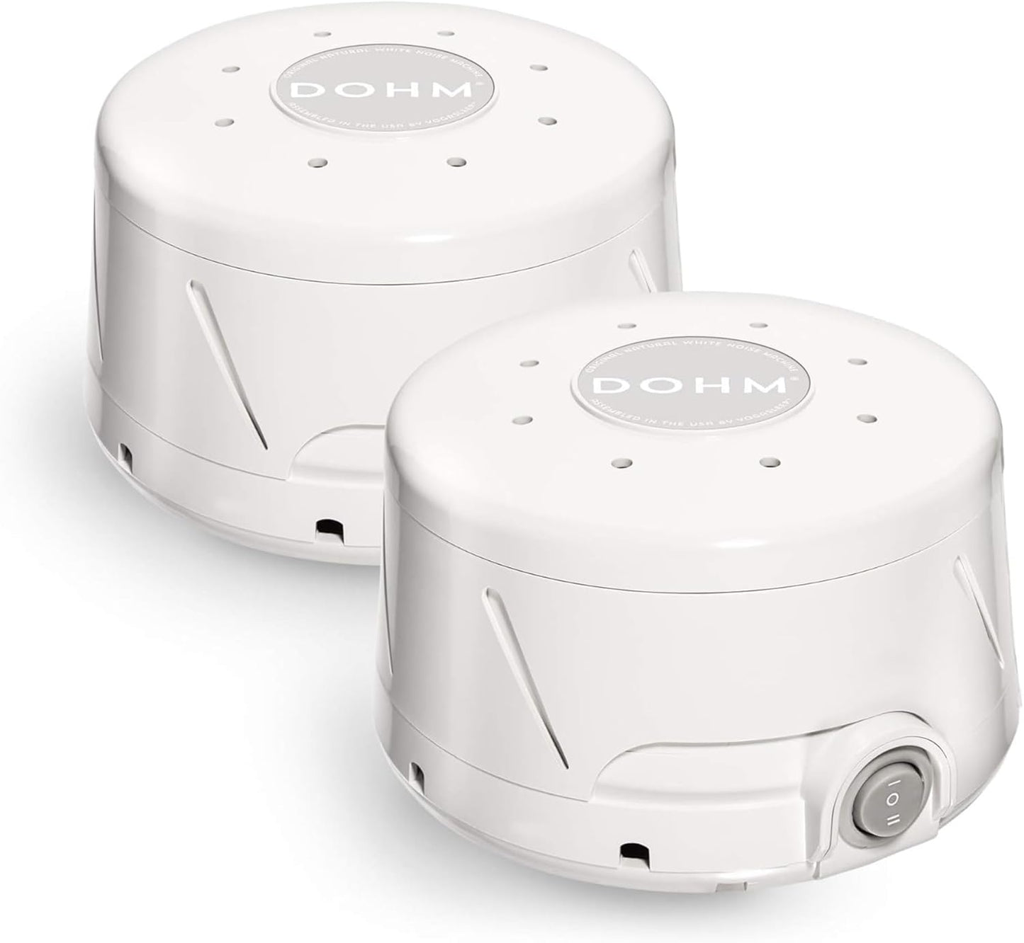Dohm Classic (White) The Original White Noise Sound Machine, Soothing Natural Sounds from a Real Fan, Sleep Therapy for Adults & Baby, Noise Cancelling for Office Privacy & Meditation