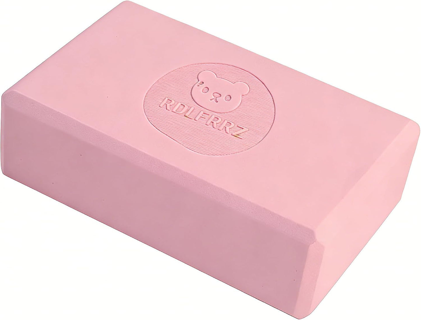 Premium Yoga Blocks - Non-Latex EVA Foam with Non-Slip Grip & Beveled Edges - Multiple Colors Available - Ideal for Yoga, Pilates, Meditation - Boost Stability, Balance and Deep Stretching
