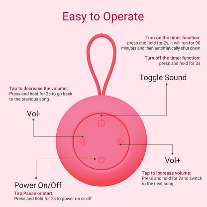 Portable Baby Sound Machine & Essentials for Babies & Kids-Putty
