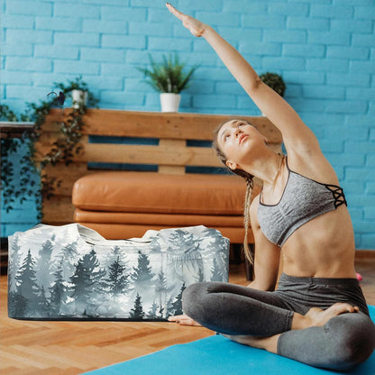 Yoga Mat Bag - Large Yoga Bag with Yoga Mat Strap, Zipper and Pockets - Yoga Bags and Carriers Fits All Your Stuff - Personalized Yoga Mat Bags for Women Fits Most Size Mats